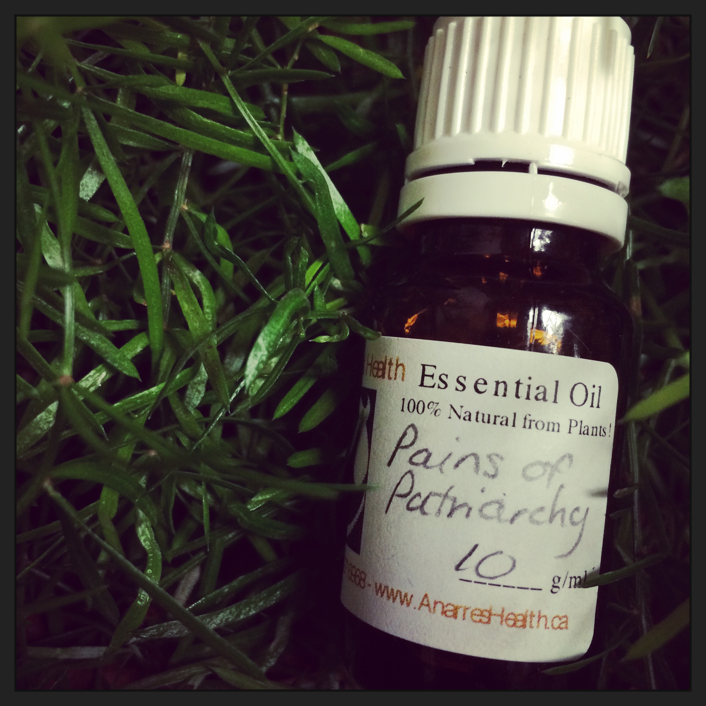 an aromatherapy blend for soothing distress caused by abuse by men